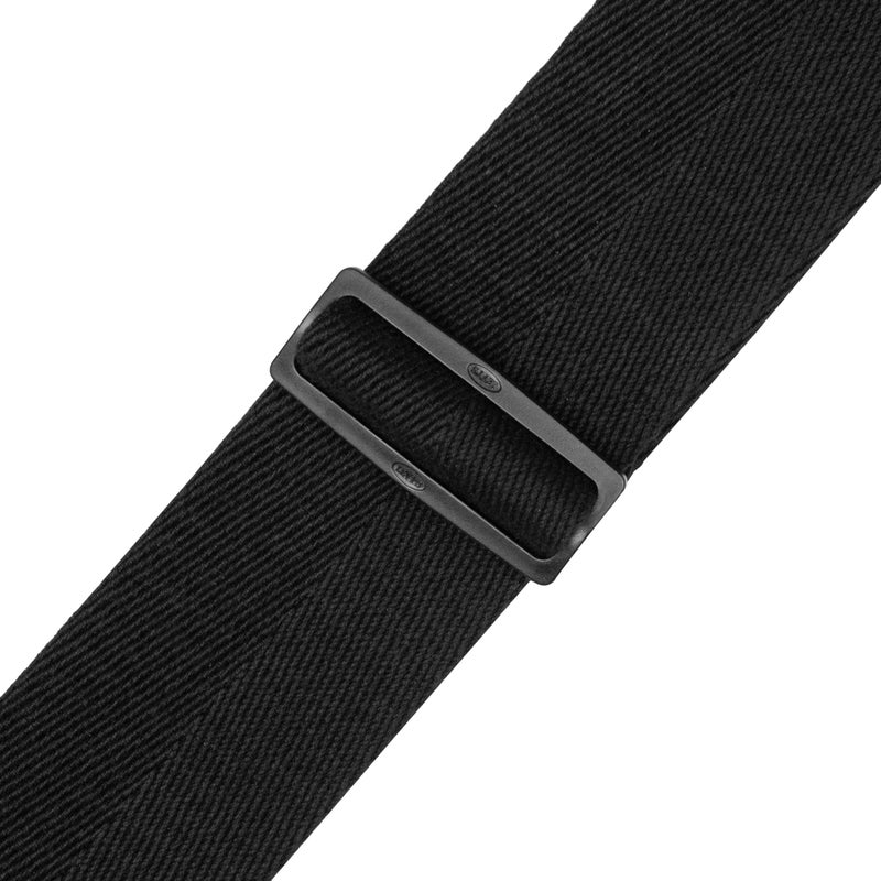 Levy's Leathers MSSC4-BLK Bass Guitar Strap, Black, Standard - Image 3